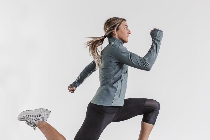 Nobull Wo4-Way Stretch Woven Women's Hoodie Dark / Grey | USA X2187Y